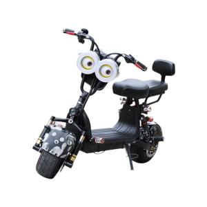 S19 Mini Citycoco Electric Scooter 40km/h 150kg Load Removable Battery, Minion-Style Light for Women & Teens 48V 1000W