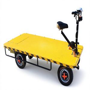 Electric Flatbed Trolley - 1000kg Heavy-Duty Transport Solution