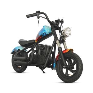 Kids Harley-Style Electric Motorcycle – 24V Bluetooth Ride-On Motorbike with Music & Roaring Engine Sound